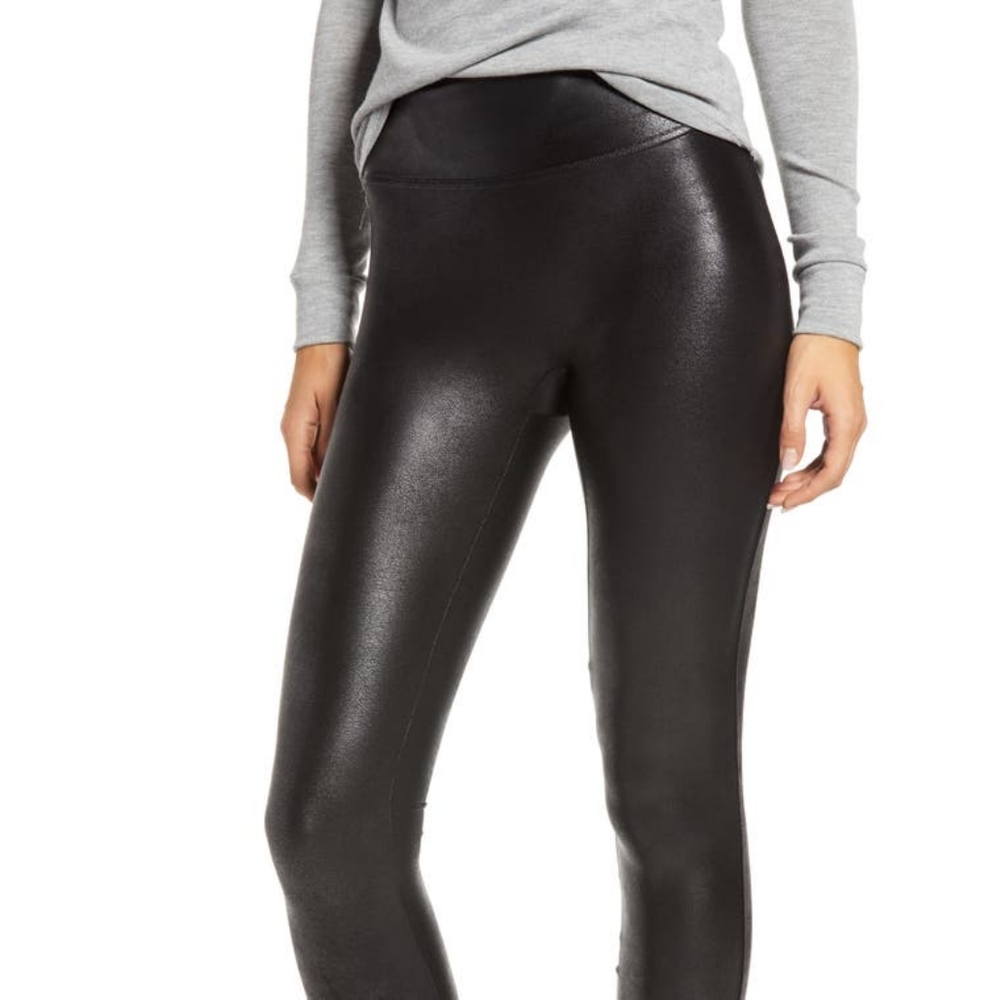 Spanx Faux Leather Leggings